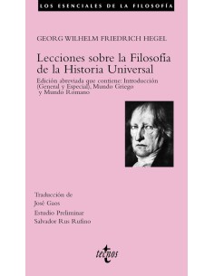 Lecciones sobre la filosofía de la historia universal (Nuevo)