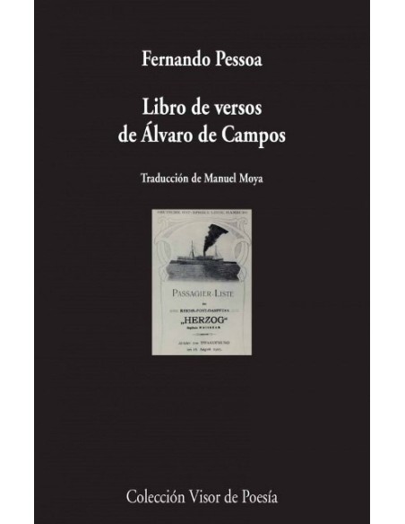 El libro de los versos de Álvaro de Campos (Nuevo) El libro de los versos de Álvaro de Campos (Nuevo)