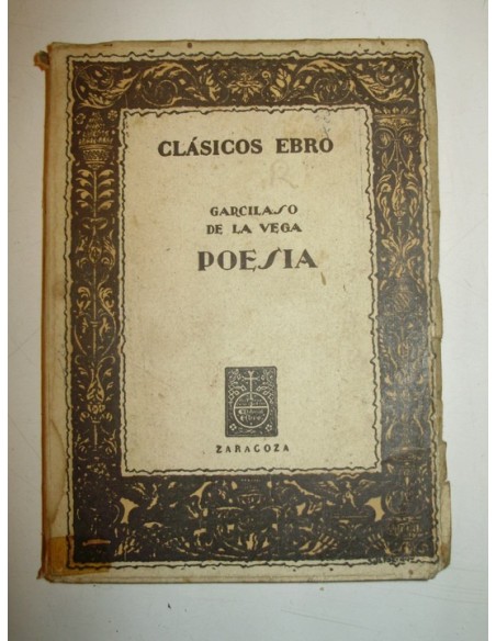 Poesía. Garcilaso de La Vega (Usado)