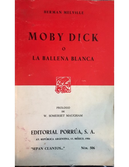 Moby Dick (la ballena blanca) (Usado) Moby Dick (la ballena blanca) (Usado)