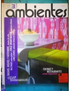 Revista Ambientes N.º 43 Cocinas Y Restaurantes (Usado)
