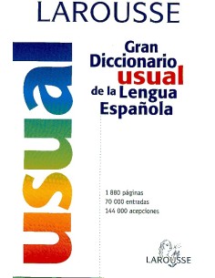 Larousse Usual Gran diccionario Usual de la lengua española (Nuevo)