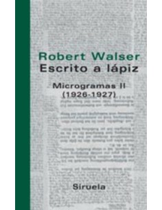 Microgramas II Escritos a lápiz (Nuevo)