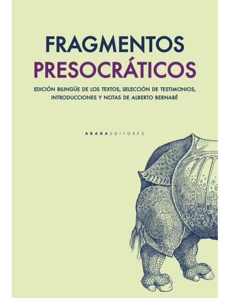 Fragmentos presocráticos (Nuevo) Fragmentos presocráticos (Nuevo)