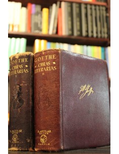 Obras Literarias Goethe (II Tomos) (Usado)