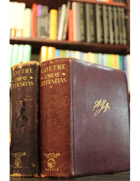 Obras Literarias Goethe (II Tomos) (Usado) Obras Literarias Goethe (II Tomos) (Usado)