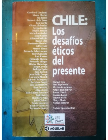 Chile: los desafíos éticos del presente (Usado)