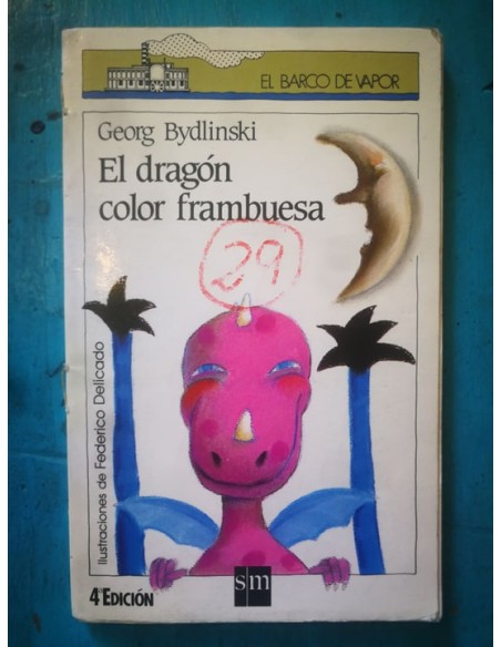 El dragón color frambuesa (Usado)