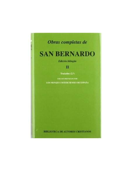 San Bernardo Obras completas II.  Tratados (2.°) (Nuevo)