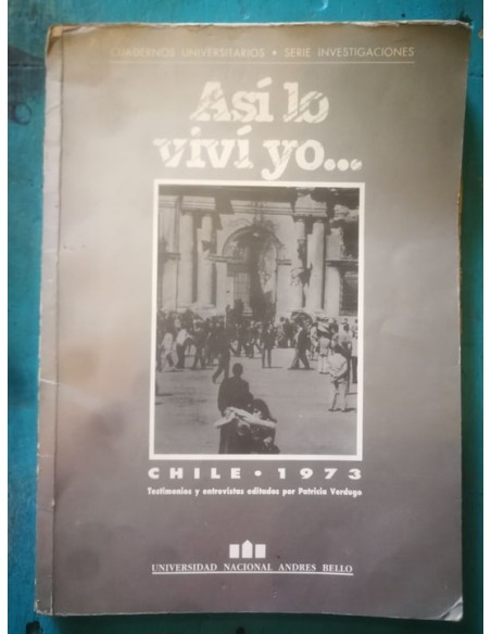 Así lo viví yo (Usado)