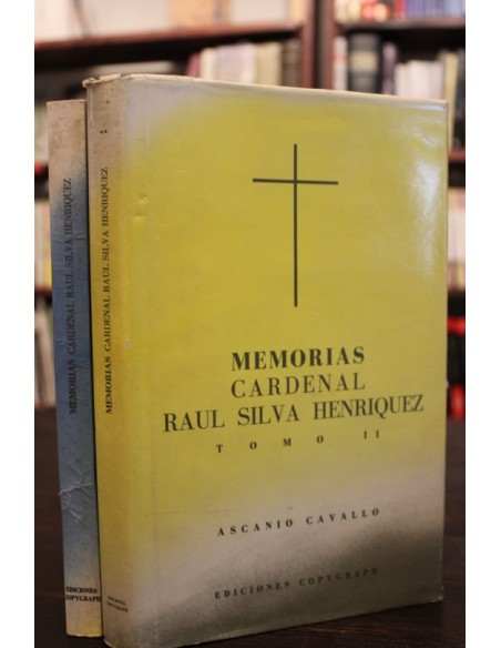 Memorias Cardenal Raúl Silva Henriquez (2 Tomos) (Usado) Memorias Cardenal Raúl Silva Henriquez (2 Tomos) (Usado)