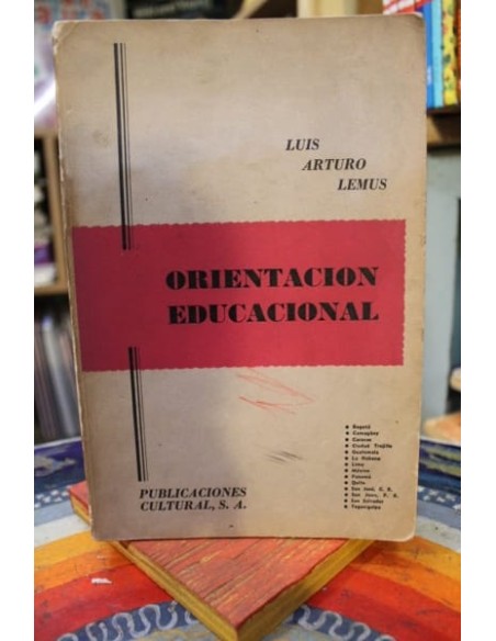 Orientación educacional (Usado) Orientación educacional (Usado)