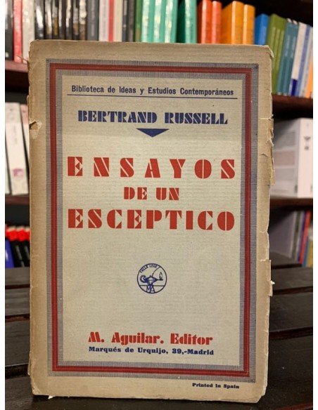 Ensayos de un escéptico (Usado) Ensayos de un escéptico (Usado)