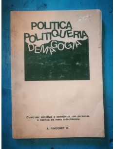 Política politiquería demagogia (Usado)
