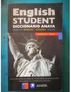 Diccionario Anaya  English Student (Usado)