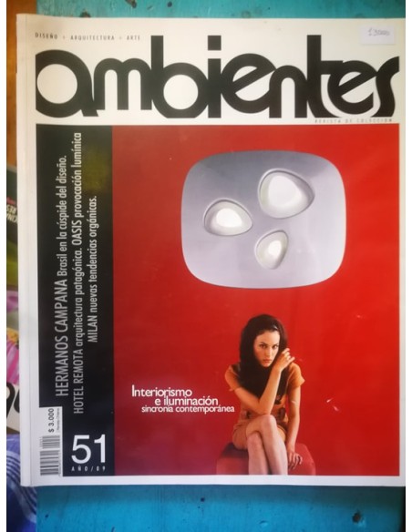 Revista Ambientes N.º 51 Interiorismo e iluminación (Usado) Revista Ambientes N.º 51 Interiorismo e iluminación (Usado)