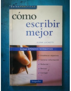 Cómo escribir mejor (Usado)