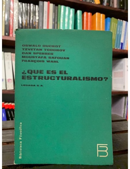 ¿Qué es el estructuralismo? (Usado)