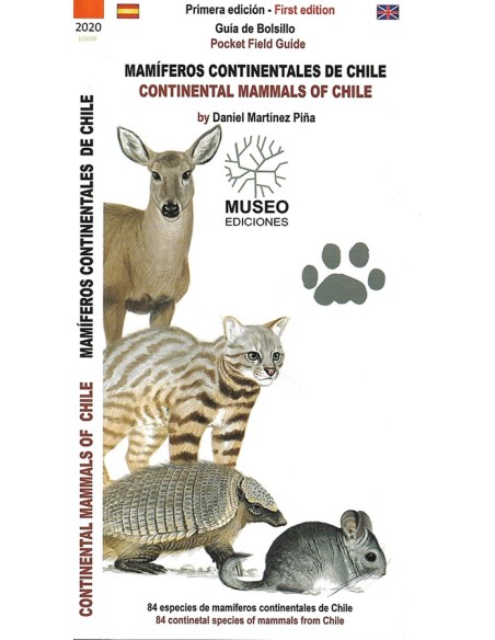 Mamíferos continentales de Chile Desplegable (Nuevo) Mamíferos continentales de Chile Desplegable (Nuevo)