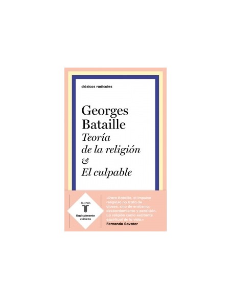 Teoría de la religión. El culpable (Nuevo) Teoría de la religión. El culpable (Nuevo)