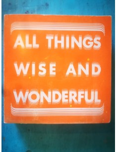 All things wise and wonderful (Usado)