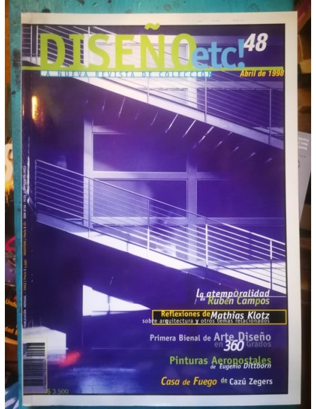 Diseño ETC N.º48 (Usado) Diseño ETC N.º48 (Usado)