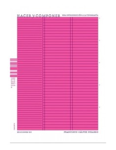 Hacer y componer. Una introducción a la tipografía (Usado)