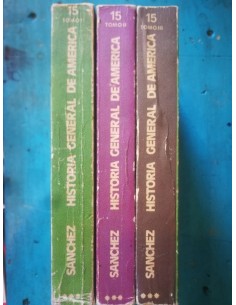 Historia general de América Tomo I, II y III (Usado)