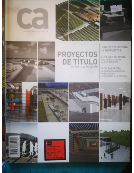 Ciudad y arquitectura  N.º 124 (Usado)