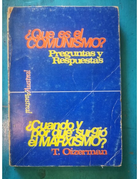 ¿Qué es el comunismo? Preguntas y respuestas ¿ Cuándo y por qué surgió el Marxismo? (Usado) ¿Qué es el comunismo? Preguntas y respuestas ¿ Cuándo y por qué surgió el Marxismo? (Usado)