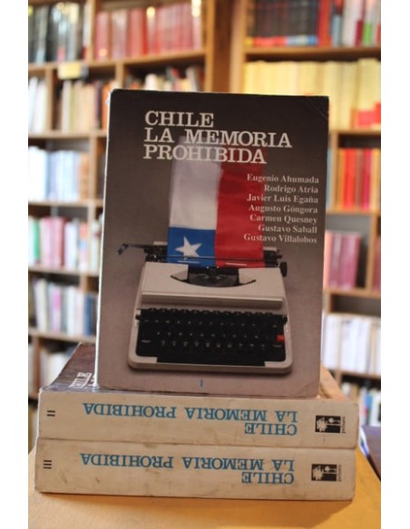 Chile: La memoria prohibida (3 Tomos) (Usado) Chile: La memoria prohibida (3 Tomos) (Usado)