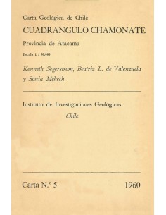 Cuadrángulo Chamonate. Provincia de Atacama (Usado)