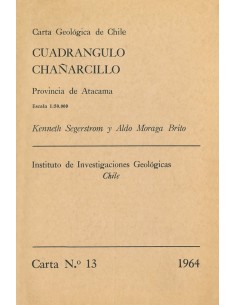 Cuadrángulo Chañarcillo. Provincia de Atacama (Usado)