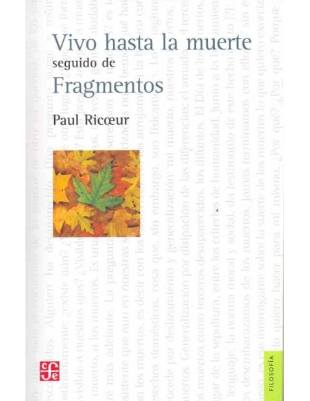 Vivo hasta la muerte, seguido de Fragmentos (Usado) Vivo hasta la muerte, seguido de Fragmentos (Usado)