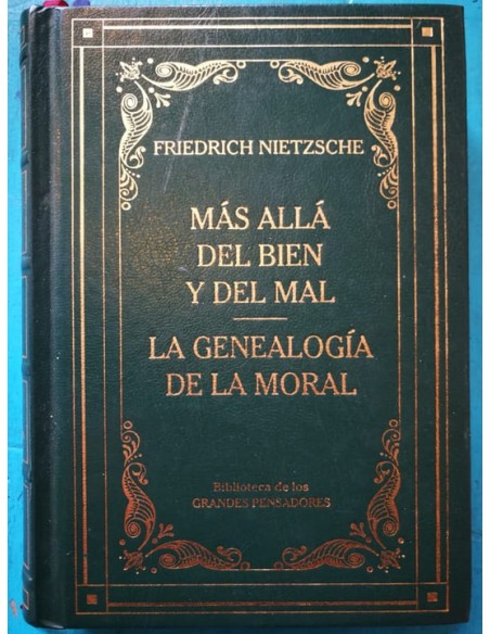 Más allá del bien y del mal /  Genealogía de la moral (Usado) Más allá del bien y del mal /  Genealogía de la moral (Usado)