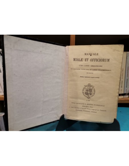 Manuale Missae et officiorum (Usado)