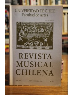 Revista musical chilena Julio-Diciembre 1988 (Isla de Pascua) (Usado)