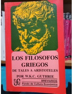 Los filósofos griegos (Usado)