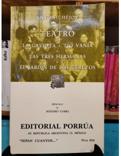 Teatro. La gaviota/ Tío Vania/ La tres hermanas/ El jardín de los cerezos (Usado)