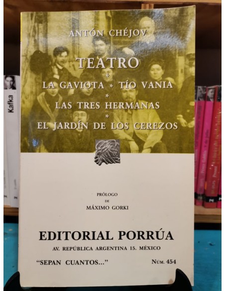 Teatro. La gaviota/ Tío Vania/ La tres hermanas/ El jardín de los cerezos (Usado) Teatro. La gaviota/ Tío Vania/ La tres hermanas/ El jardín de los cerezos (Usado)