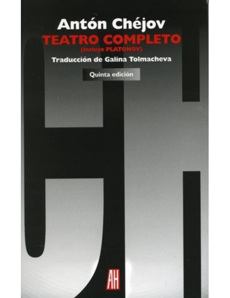 Teatro completo (Incluye Platonov) (Usado) Teatro completo (Incluye Platonov) (Usado)