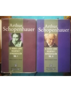 El mundo como voluntad y representación Volumen I y II (Usado)