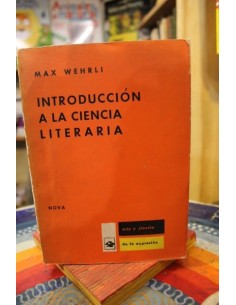 Introducción a la ciencia literaria (Usado)