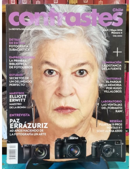 Revista contrastes Chile. La revista del mundo fotográfico. N.º 4 (Usado) Revista contrastes Chile. La revista del mundo fotográfico. N.º 4 (Usado)