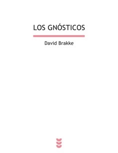 Los gnósticos (Nuevo)