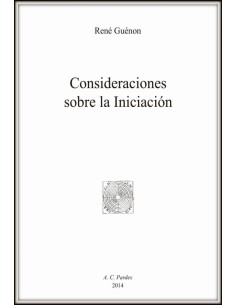 Consideraciones sobre la Iniciación (Nuevo)