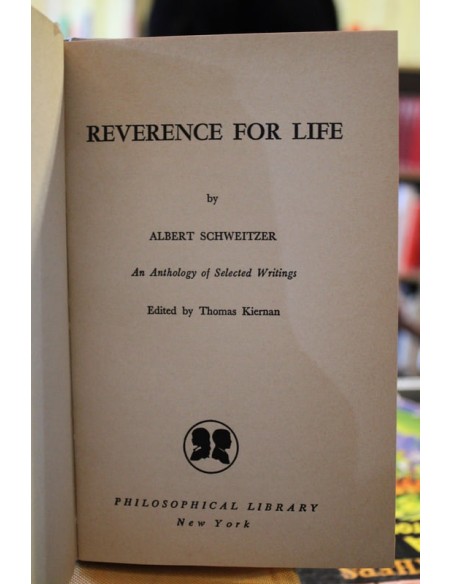 Reverence for life (inglés) (Usado) Reverence for life (inglés) (Usado)