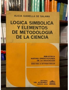 Lógica simbolica y elementos de metodología de la ciencia (Usado)