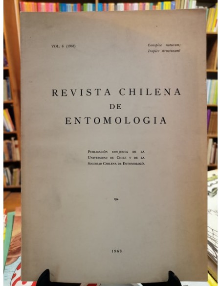 Revista chilena de entomología. Vol. 6 (1968) (Usado)