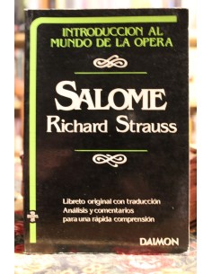 Salome introducción al mundo de la opera (Usado)